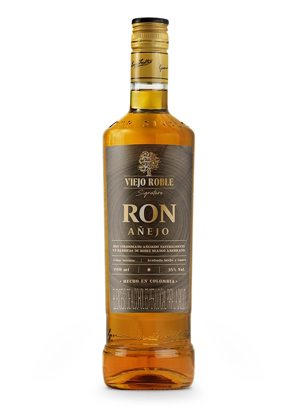 RON AÑEJO VIEJO ROBLE 700 ML 35% VOL