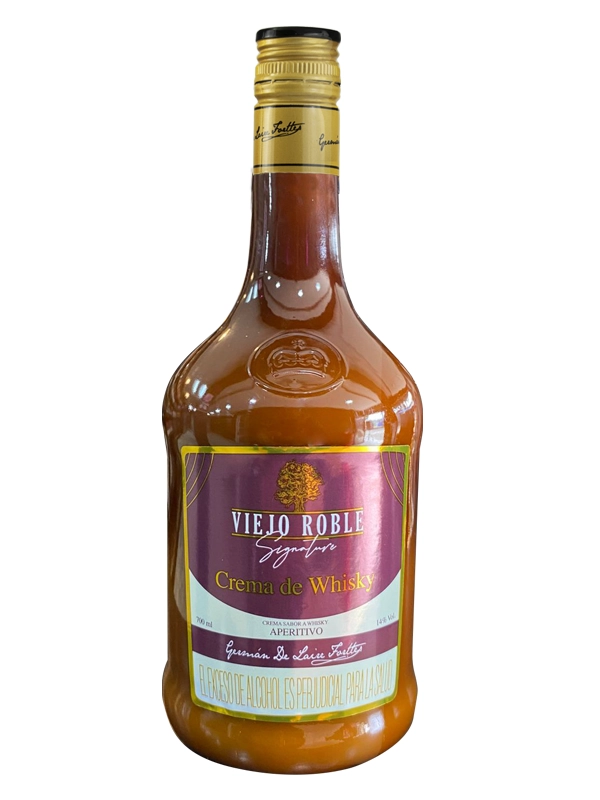 AP CREMA DE WHISKY VIEJO ROBLE 700ML 14% (Vidrio)