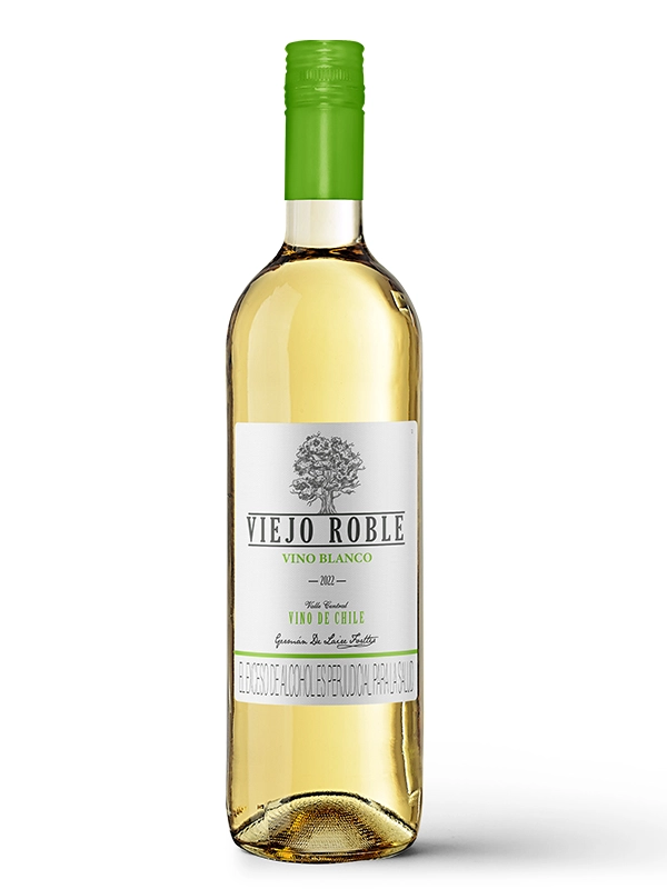 VINO BLANCO CHILENO VIEJO ROBLE 750 ML 10%VOL
