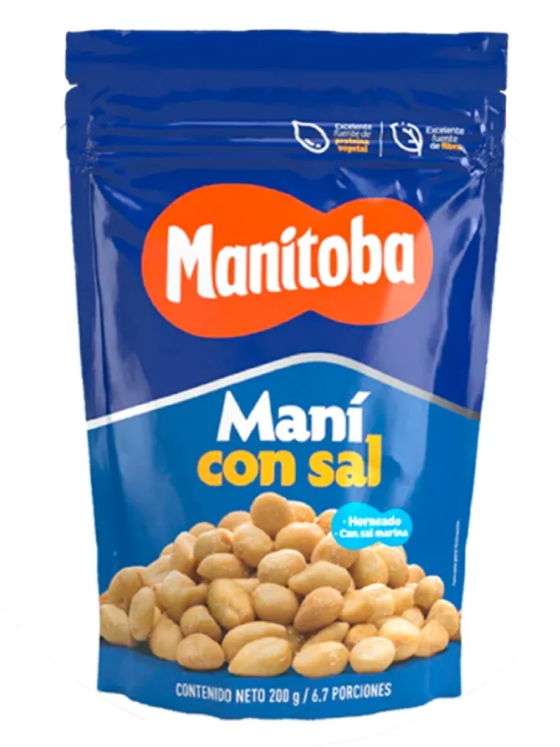 MANI SALADO MANITOBA X 180 GRS