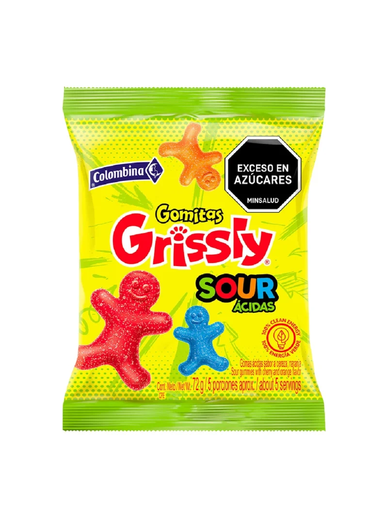 GOMAS GRESLEE SOUR X 72 GRS