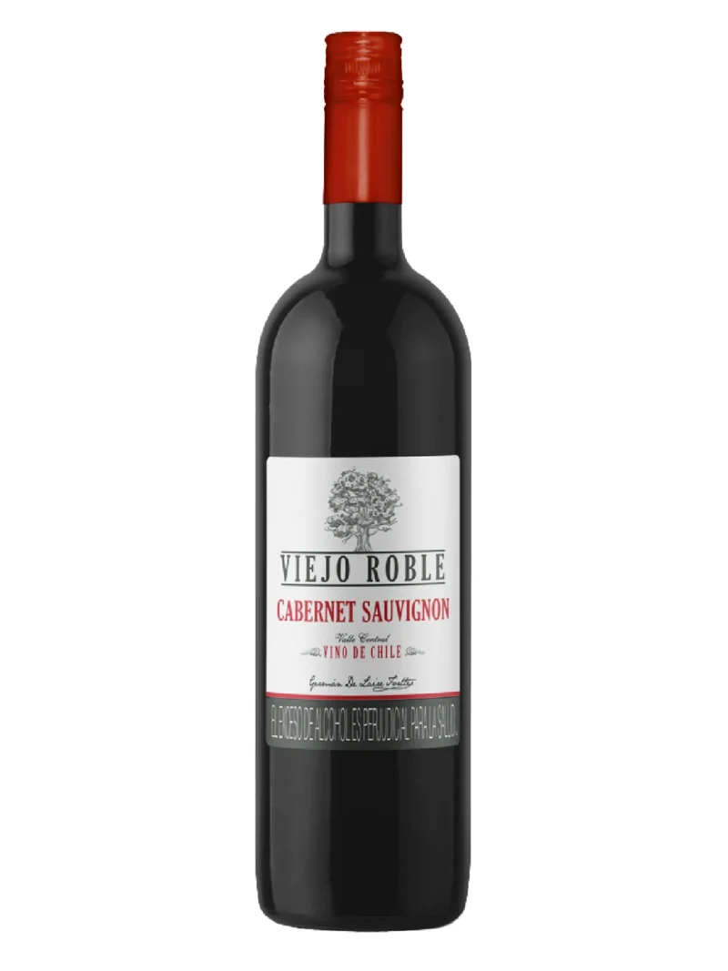 VINO TINTO CABERNET SAUVIGNON MARCA VIEJO ROBLE
