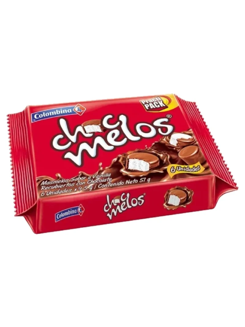 CHOCMELOS BANDEJA x 6