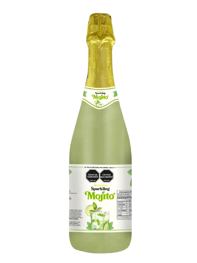 BEB. GAS. SPARKLING MOSTELO MOJITO 750X12
