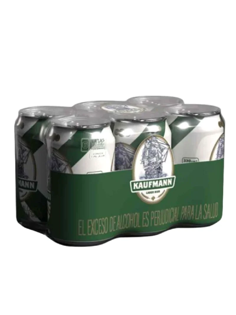 CERVEZA KAUFMAN LATA 310 CC X 6 UND