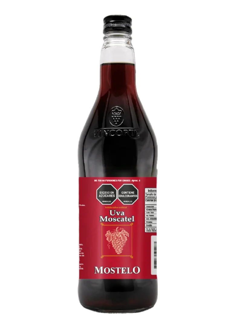 BEB. MOSTELO SB. UVA MOSCATEL 750X12