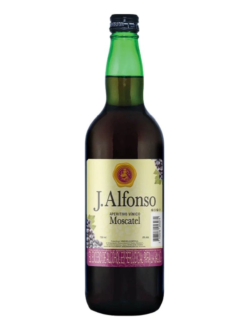 APERITIVO VINICO MOSCATEL MARCA J. ALFONSO